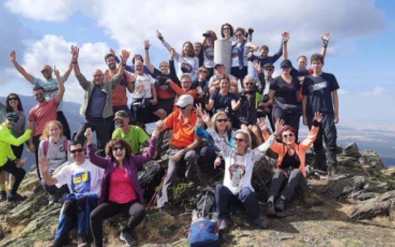 Foto de grupo en una salida