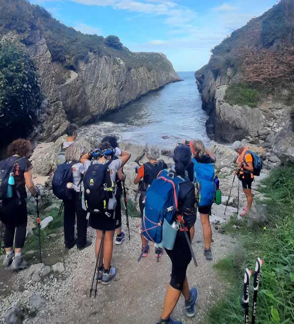 marcha nórdica en Segovia