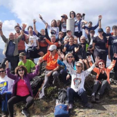 Foto de grupo en una salida