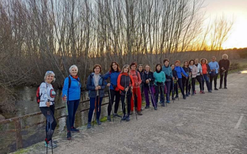 Foto de grupo en una excursión