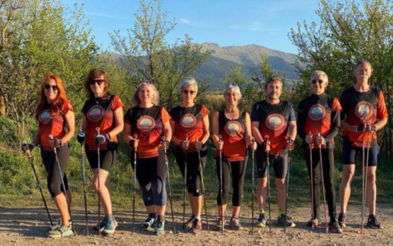 Equipo preparado para iniciar una competición