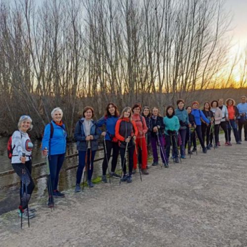 Foto de grupo en una excursión