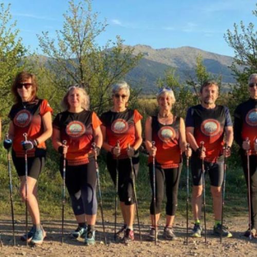 Equipo preparado para iniciar una competición