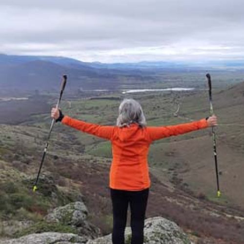 Marcha Nórdica en Palazuelos de Eresma